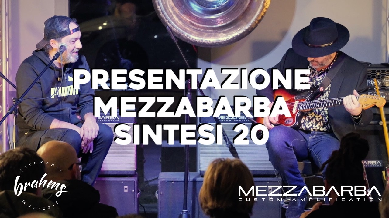 Presentazione LIVE dei nuovi SINTESI MEZZABARBA! 🔊