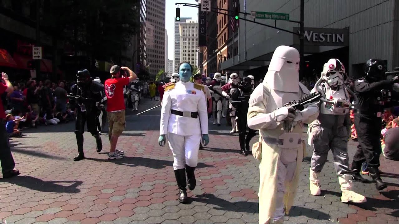 DragonCon 2011 Parade with the 501st, Rebel Legion & Mando Mercs