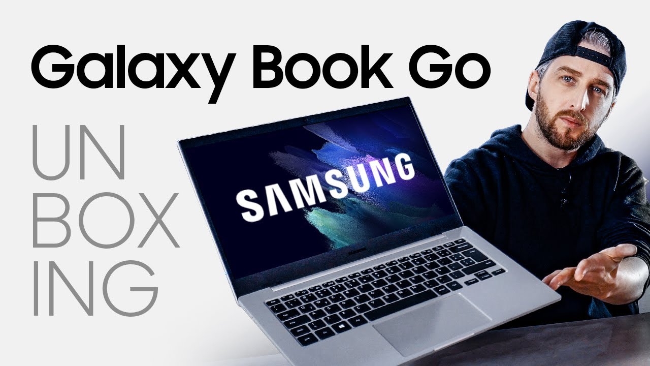 Unboxing NOTEBOOK Samsung GALAXY Book GO é o 1º com processador ARM mais BARATO da marca no Brasil