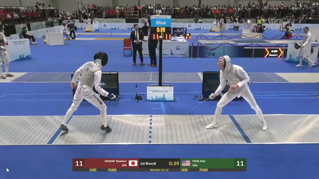 Hong Kong World Cup 2024 SMF - L32 - Takahiro Shikine JPN v Nick Itkin USA