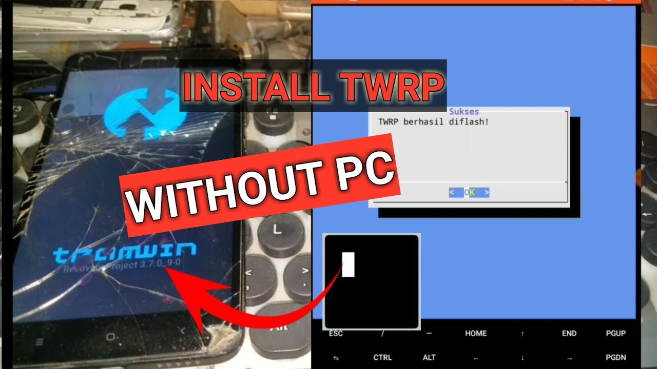INSTALL TWRP MENGGUNAKAN TERMUX NON ROOT