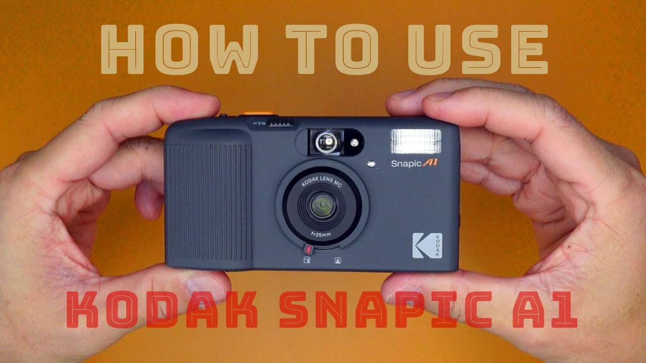 How to use the Kodak Snapic A1 Camera Tutorial