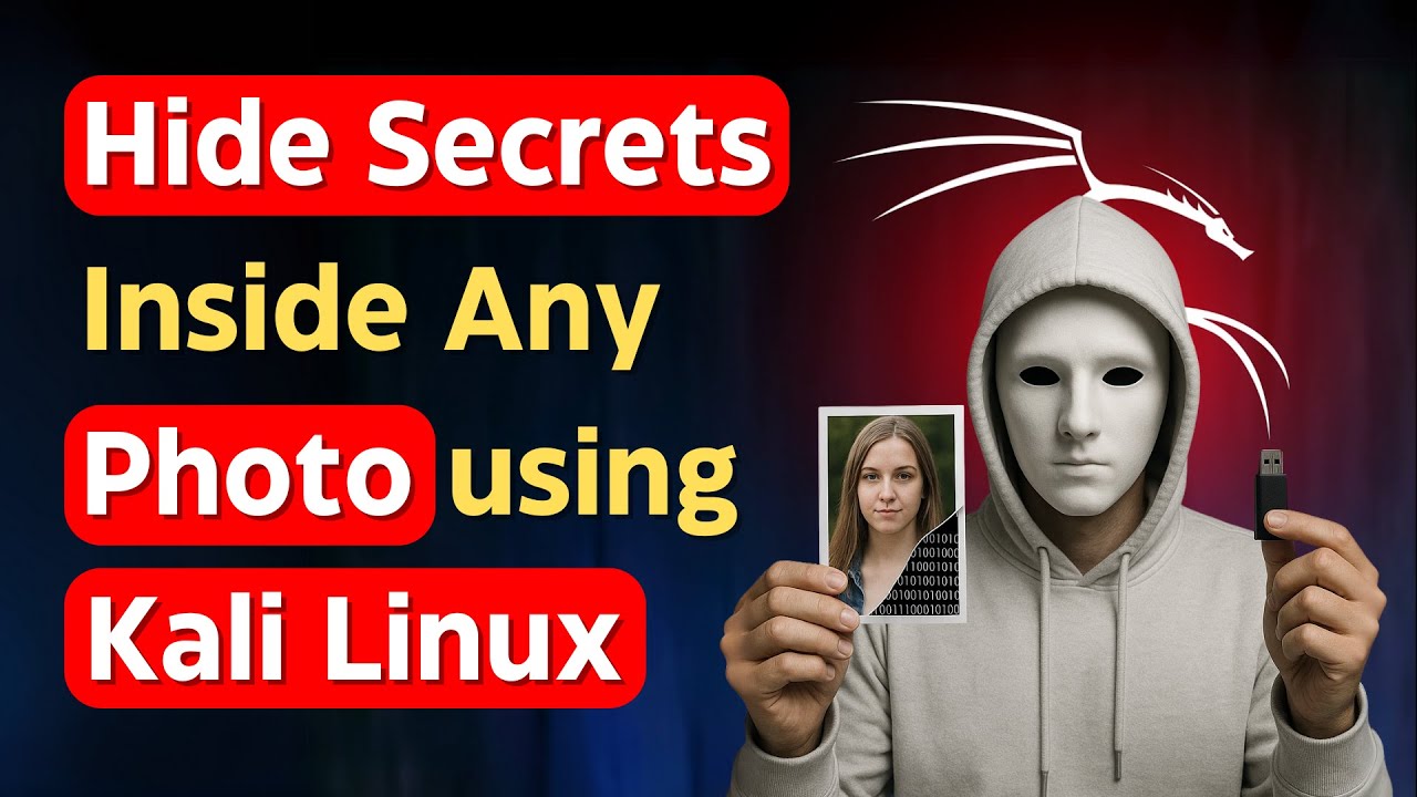 Как скрыть секреты внутри любой фотографии с помощью Steghide в Kali Linux?