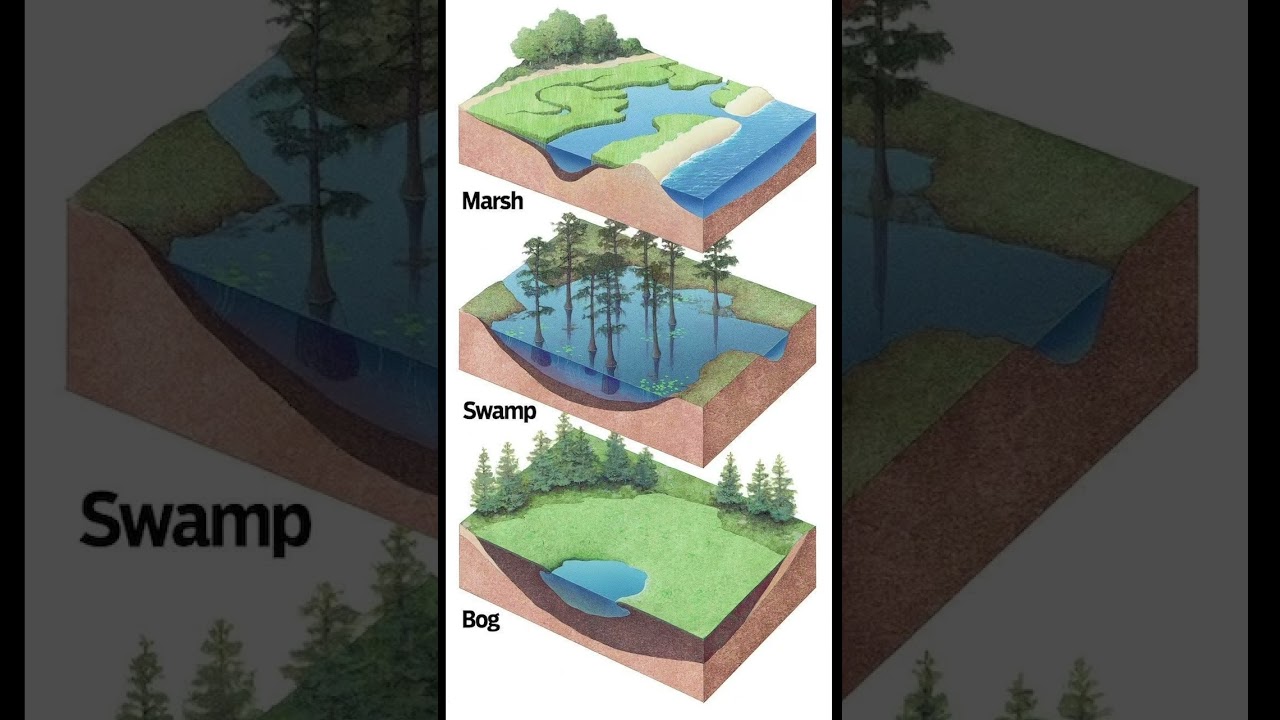 Wetland Topography - Facts in description