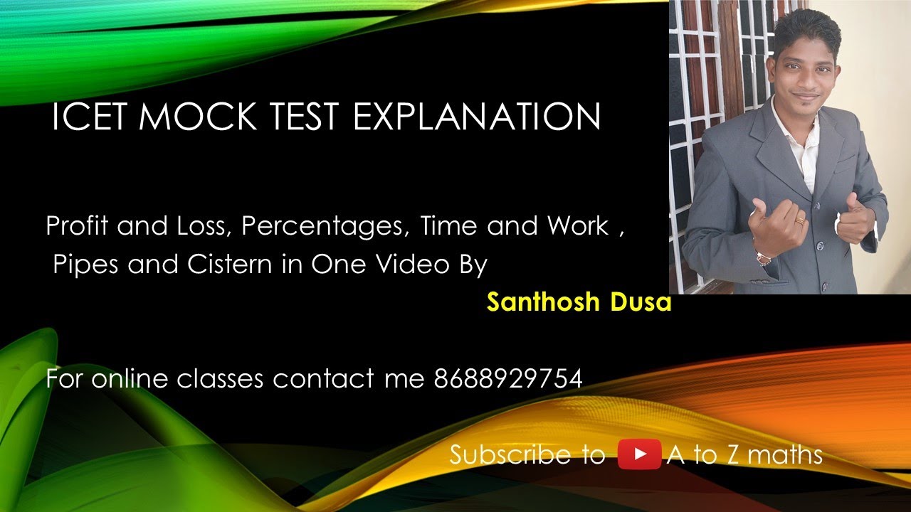 Icet mock test 1