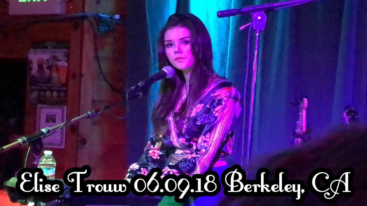 Elise Trouw | The Starry Plough | Berkeley, CA | June 9, 2018