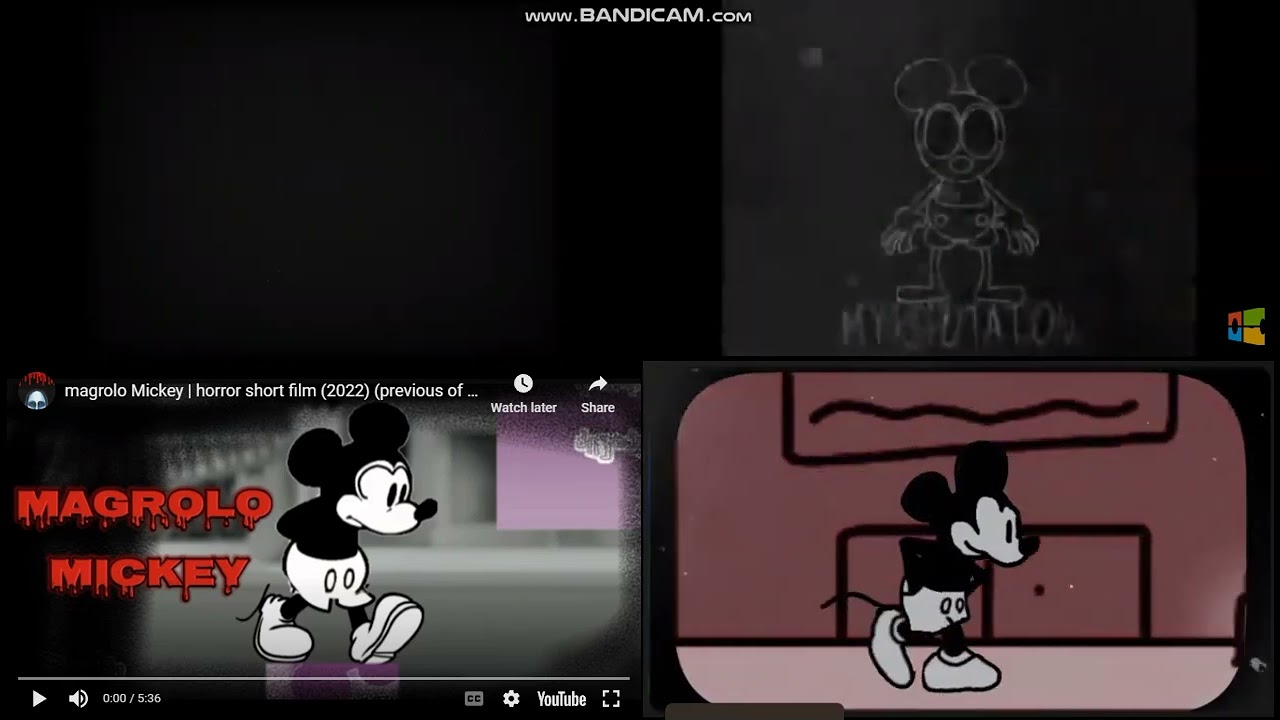 4 Version Of Suicide Mouse played at once (Part 8) (2#)