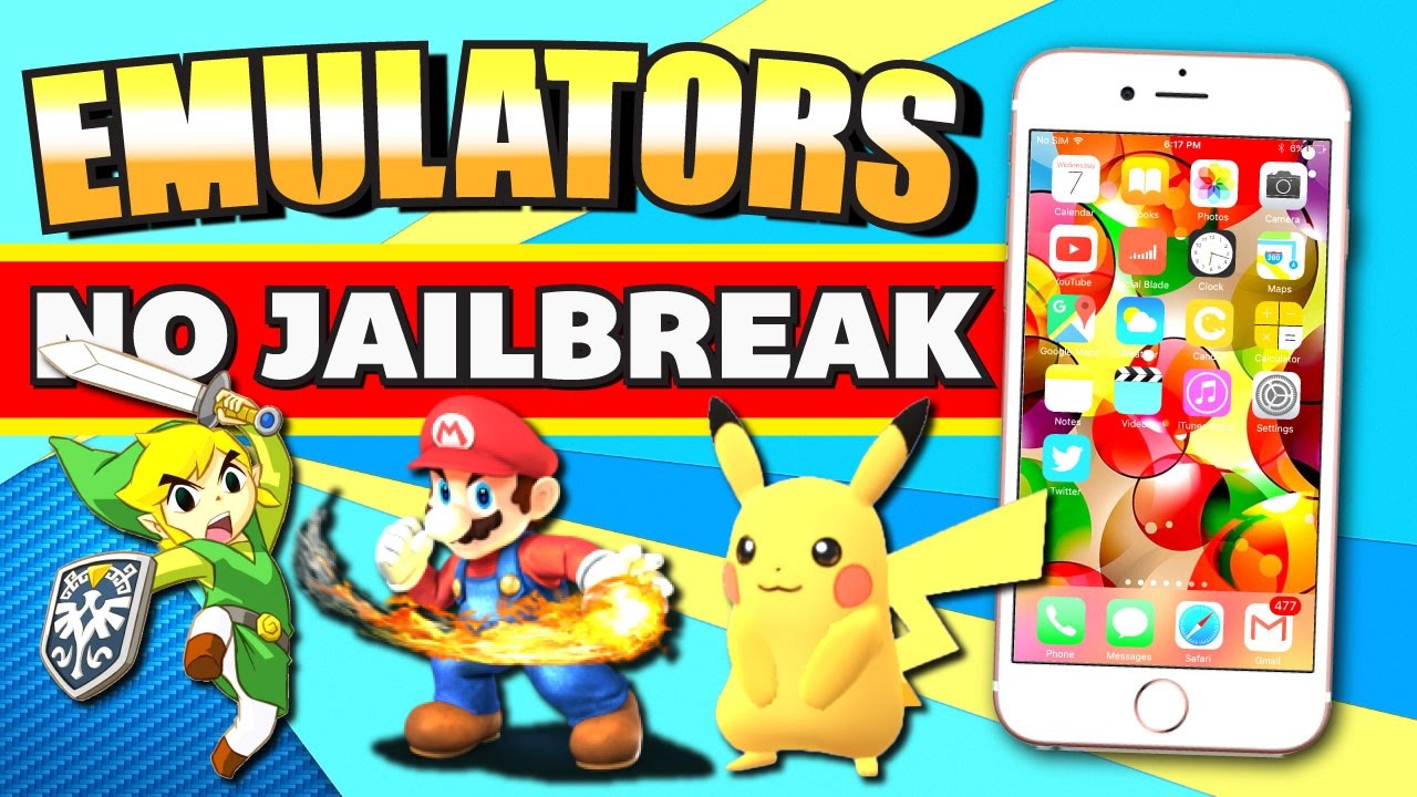 iOS 10/9: Play NDS, PSP, SNES, N64, GBA, & Playstation Games on iPhone, iPad, iPod (NO JAILBREAK)