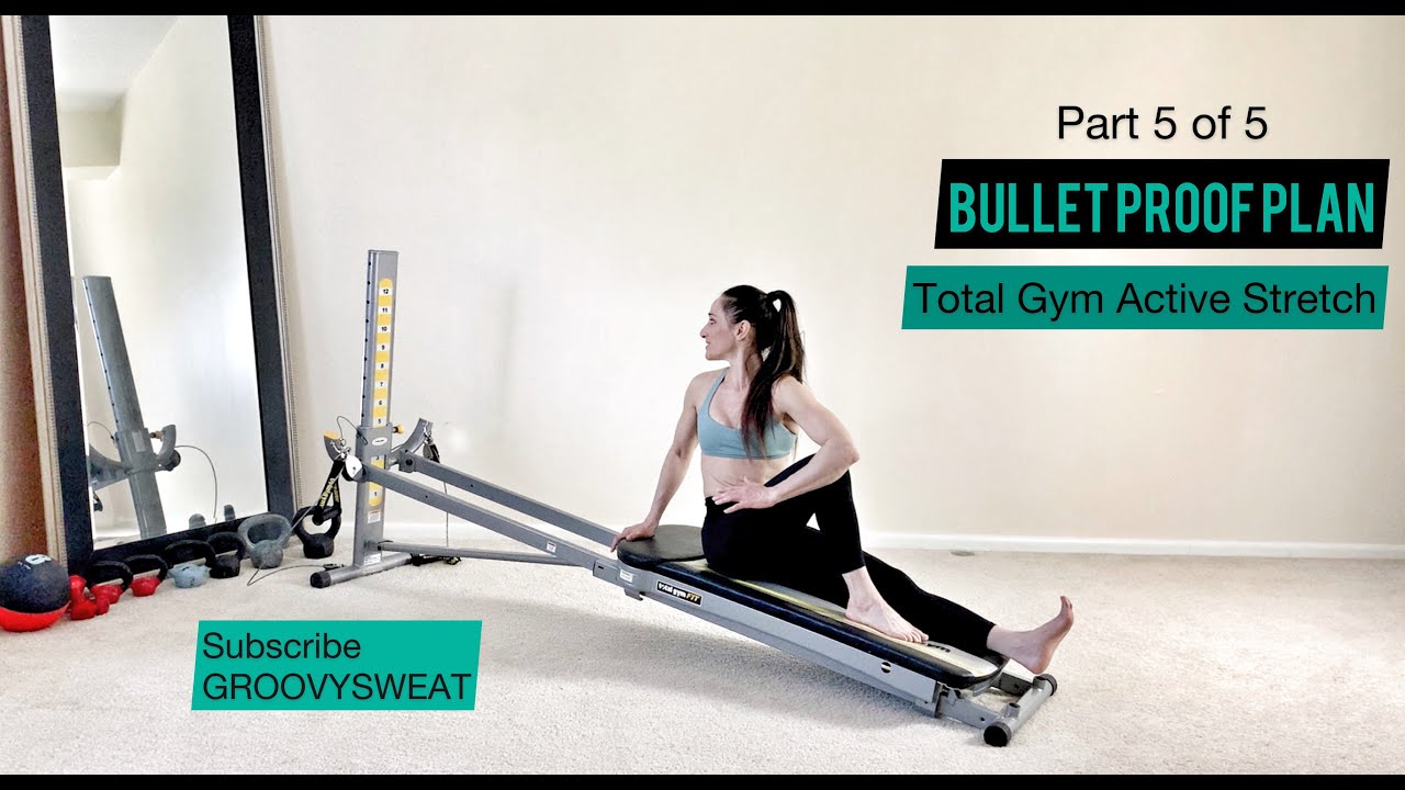 Bullet Proof Plan: STRETCH [Part 5] | Total Gym Full Workout | Maria Sollon Fitness | Groovy Sweat