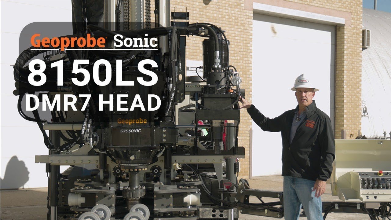 Geoprobe® 8150LS Sonic Rig: DMR7 Head