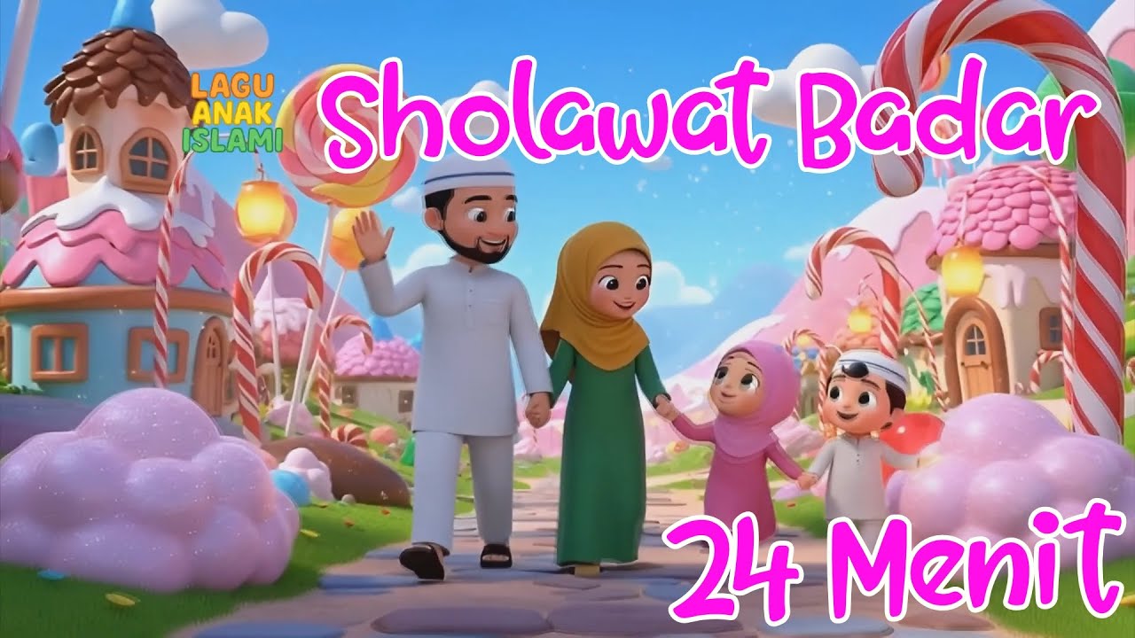 Kompilasi Lagu Anak Islami Sholawat Badar 24 Menit - Kompilasi Lagu anak terpopuler 2025