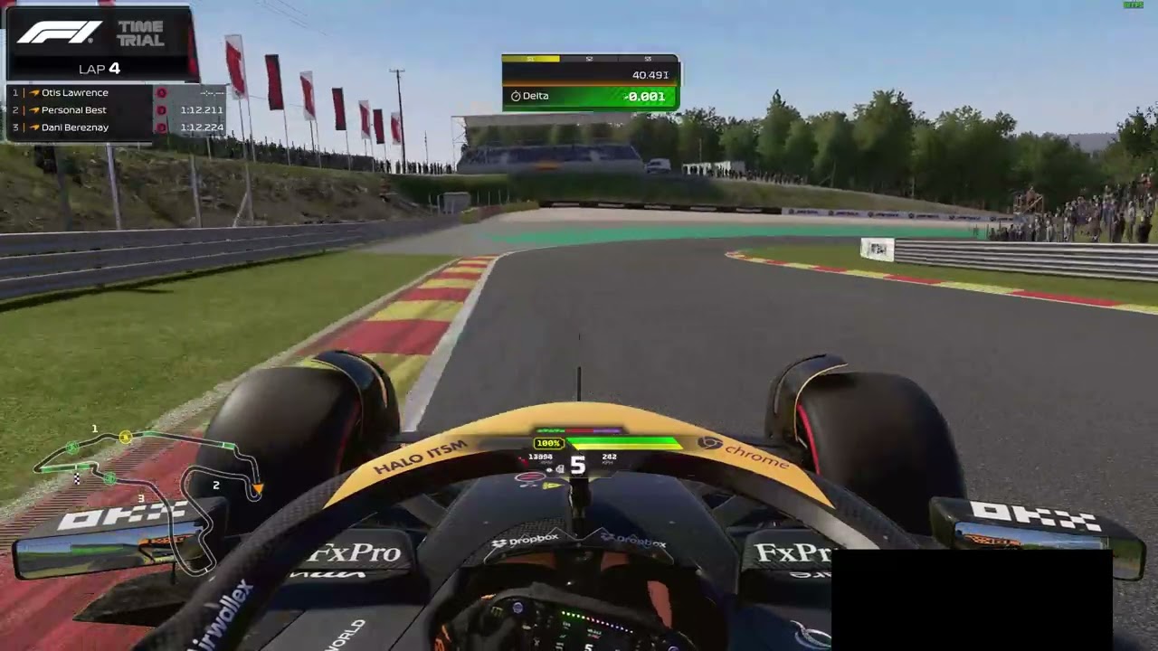 F1 24 - Spa World Record 1:39.744 - Otis Lawrence FRA ELITE45