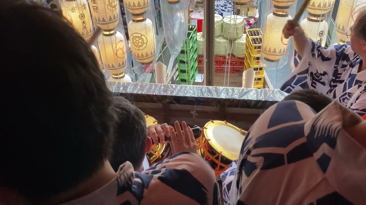 祇園祭2024 宵山　長刀鉾祇園囃子