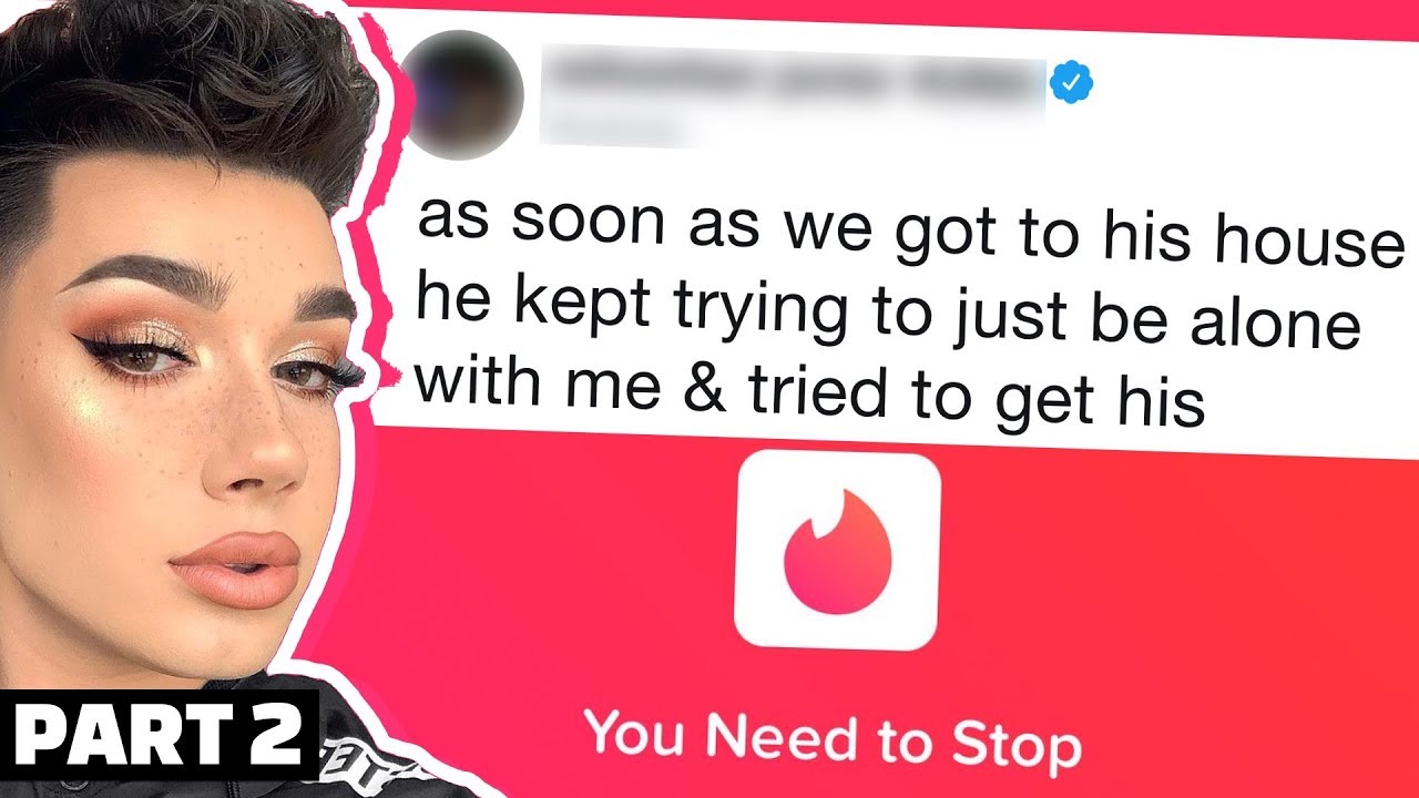James Charles' Tinder Account Gets Him in Trouble, People Speak Up with Receipts - Part 2