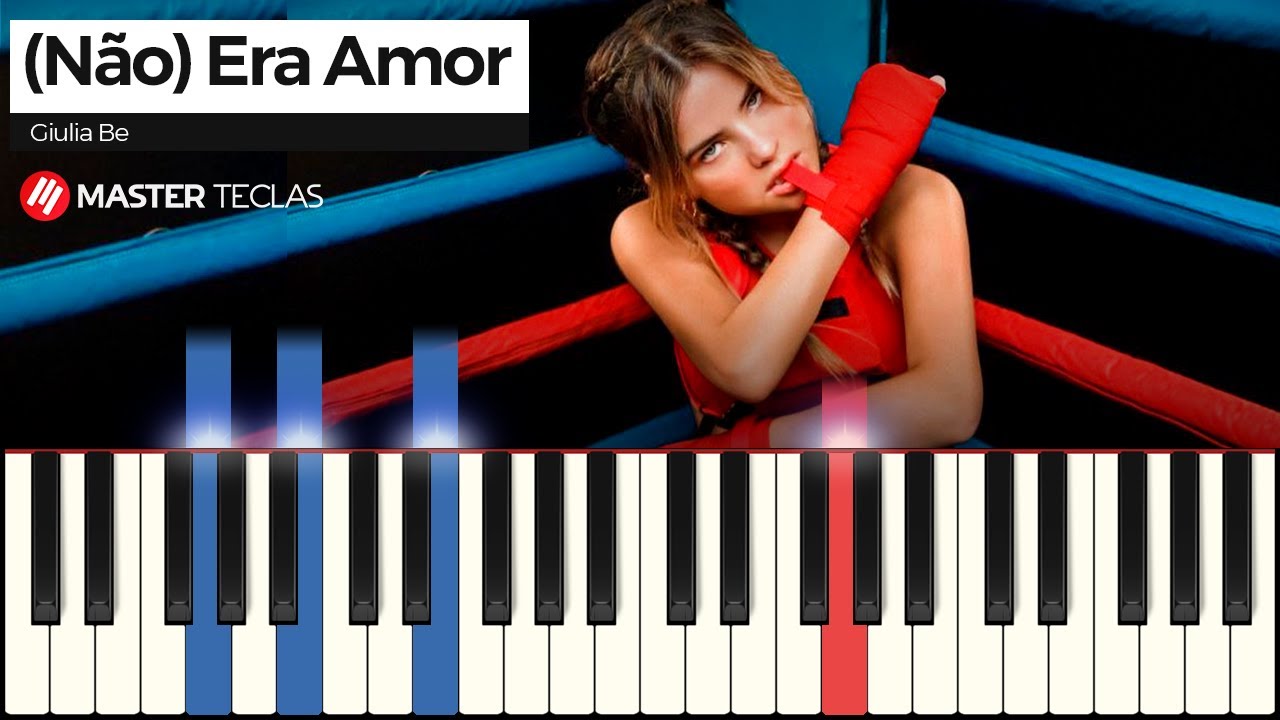 (N&atilde;o) Era Amor - Giulia Be | Piano Tutorial