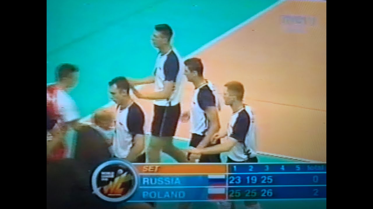 Russia - Poland , WORLD LEAGUE 2003 , Radosław Rybak