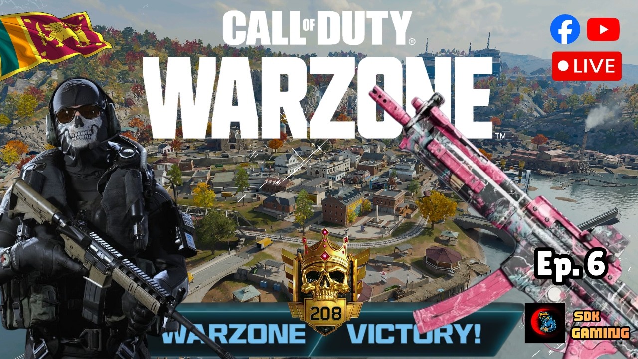 🔴 Live | Call of duty WARZONE streaming - SDK Gaming YT