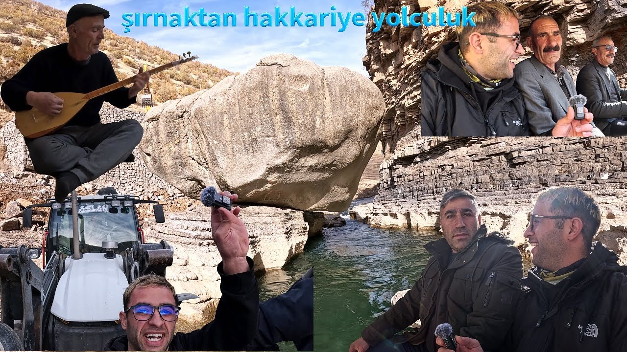 Şırnak Beyt&uuml;şşebap'ın Gizemli Cin taşları! Otostopla Hakkariye yolculuk...