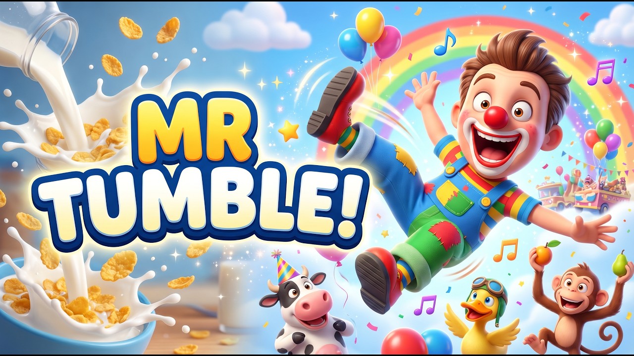 Mr. Tumble Short Video | @CrazyChamps Nursery Rhymes & Songs for Kids | Kids Songs (Crazy Champs)