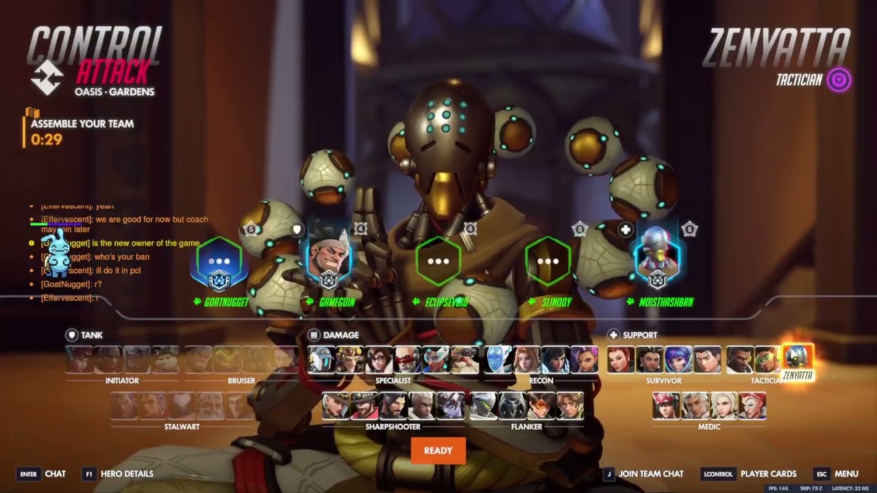 Overwatch pcl match