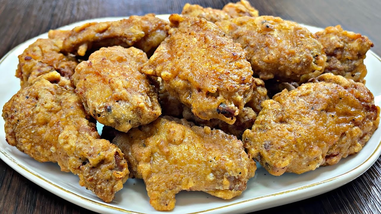 This Is Why Chinese-Style Fried Chicken Wings Are So Crispy and Addictive!