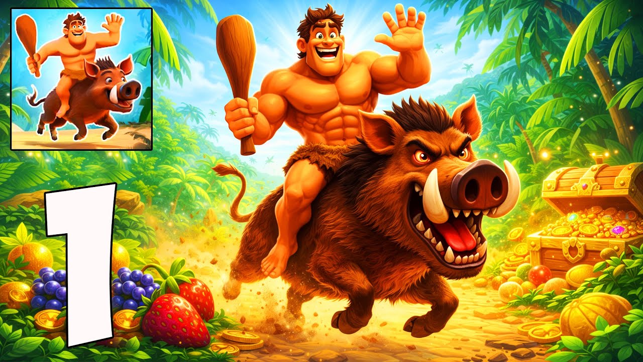Stone Age Survival Tribal Game – Gameplay Walkthrough – Prehistoric Tribe Survival (iOS, Android)