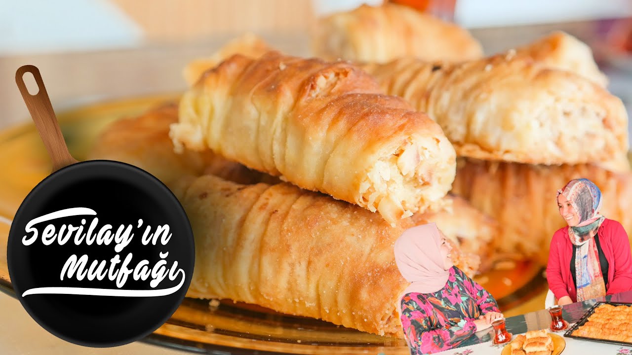 El Açması Kuru Burma Baklava Tarifi | Fındıklı Kuru Burma Baklava Nasıl Yapılır?