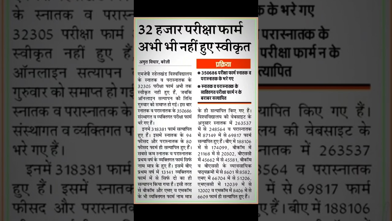 mjpru news today | mjpru latest news today | mjpru exam news today | mjpru scheme 2022 latest