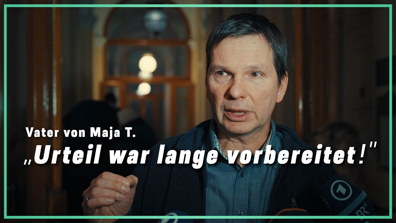 8 Jahre Zuchthaus für Maja T. - Vater tritt vor die Presse I Vue Critique