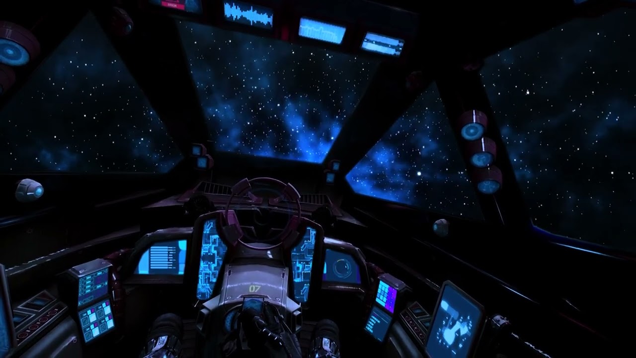 The Most Realistic Spaceship Cockpit Brown Noise | Continuous Motive for Sleep