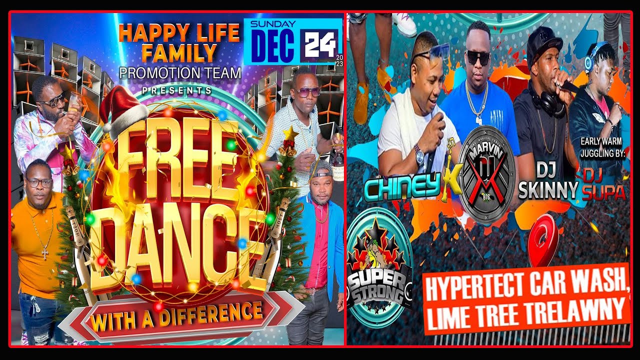 FREE DANCE 2023 LIVE! part 2 @ Lime Tree Trelawny Dec. 24
