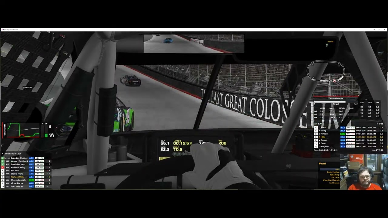 Inascar series race Bristol