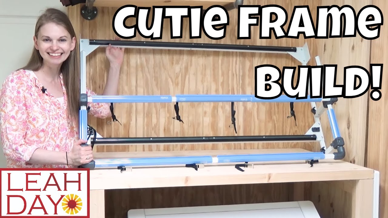 Cutie Frame Build Video - Put Your Home Machine (or Longarm) on a Frame!