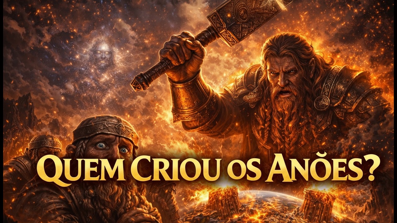 A Origem PROIBIDA dos Anões 😳⚒️ (Parte 8 – Silmarillion)