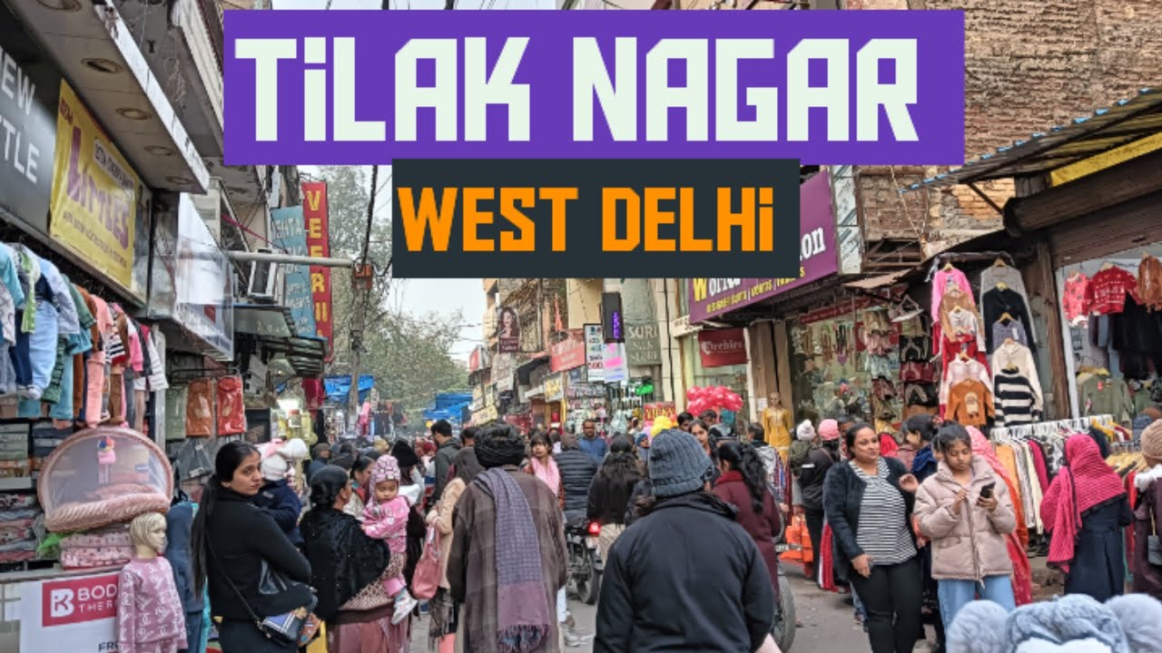 Walking Tour: Choukhandi, West Delhi, Tilak Nagar to Main Tilak Nagar Market, New Delhi 18.