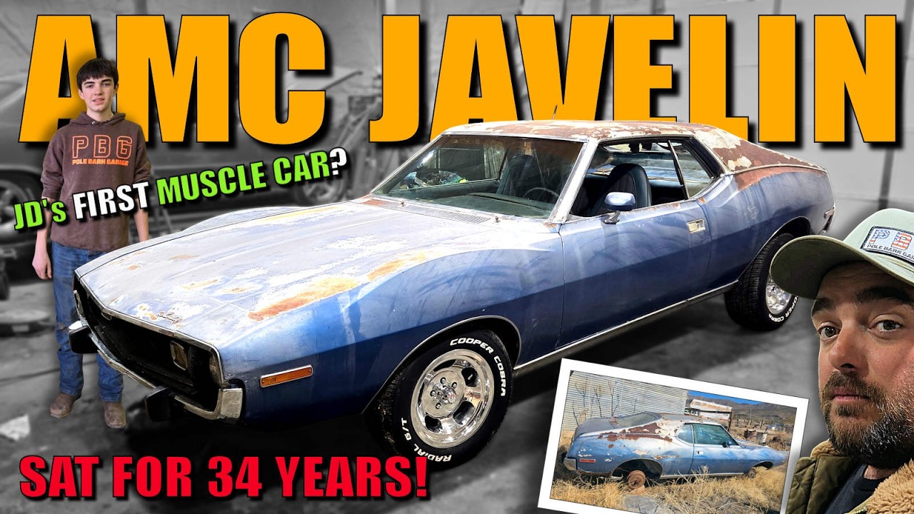34-Year-Dead AMC Javelin ~ Will It Live and Become JD's First Muscle Car?