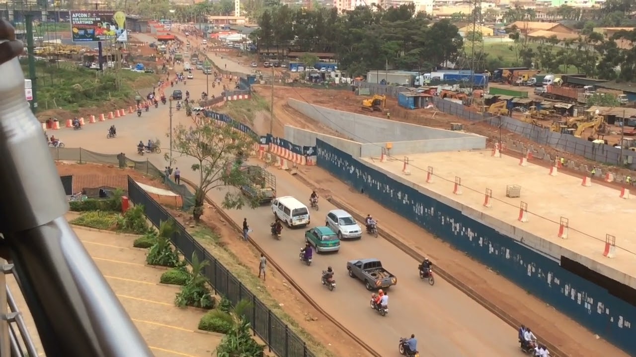 Massive Project Changing Kampala City | Kampala Flyover Progress Aerial View