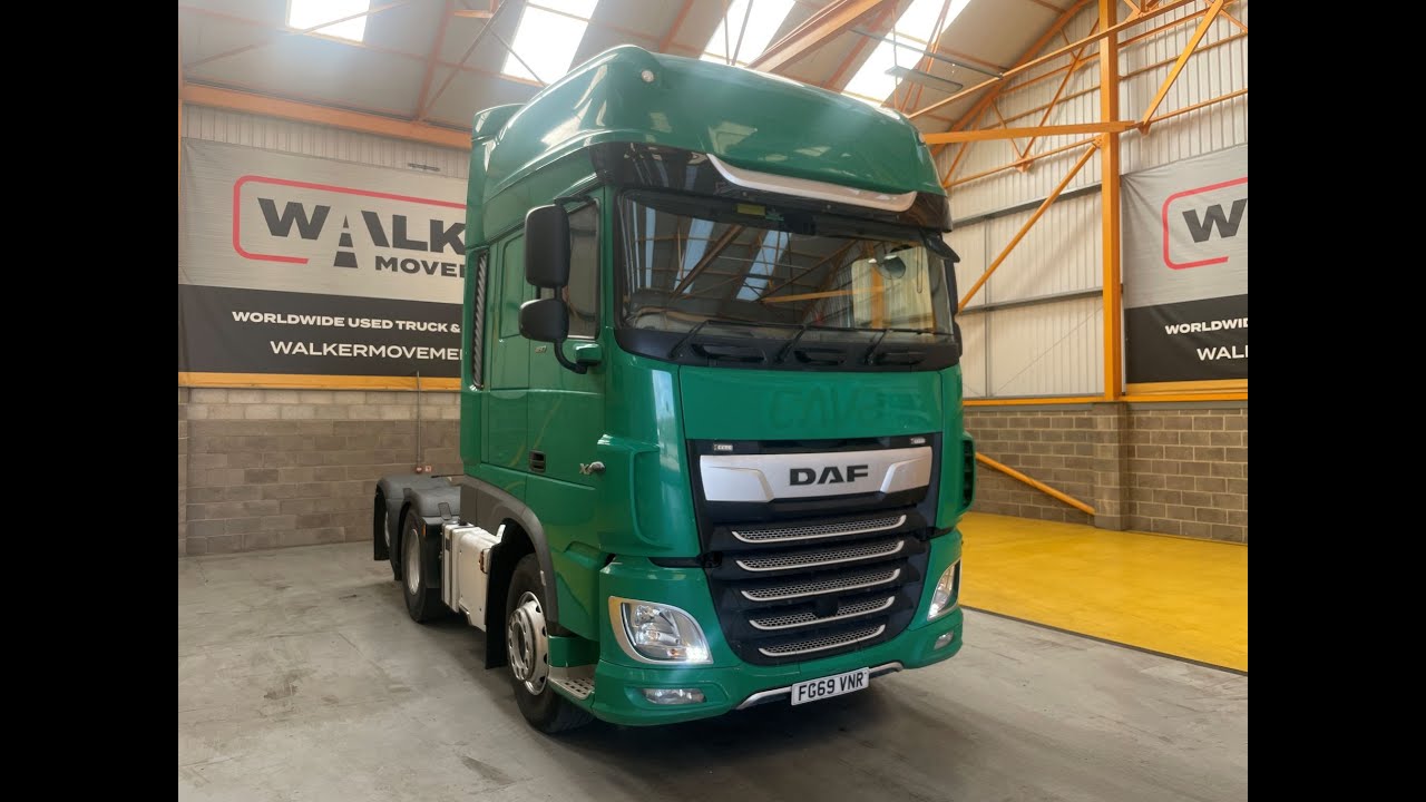 SOLD: DAF XF106 480 *EURO 6* SUPER SPACE, 6X2 TAG AXLE TRACTOR UNIT - 2019 - FG69 VNR