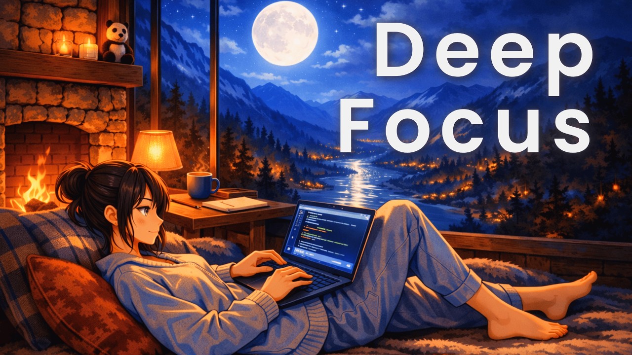 Chilly Night Coding — Deep Work Chillstep Mix