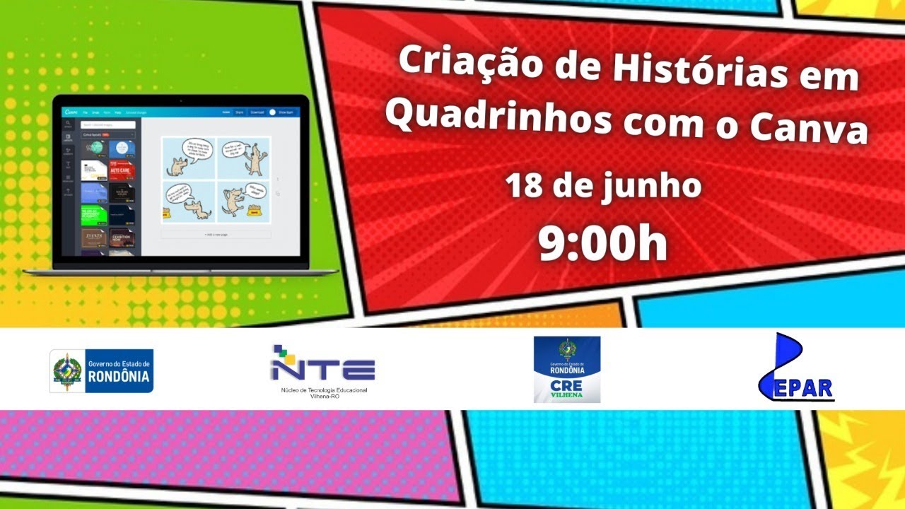 Formação | Criação de Histórias em Quadrinhos com o Canva