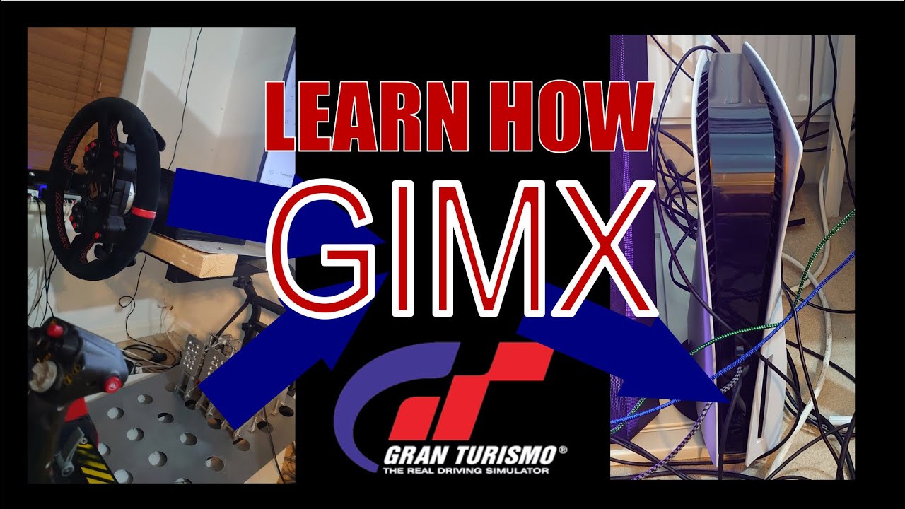 How to use Gimx Software to connect PC wheels to Playstation 5 (PS5) and Gran Turismo 7 in 2023