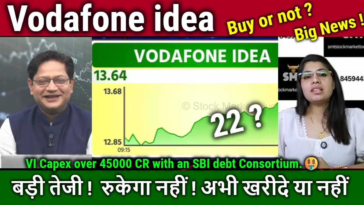 Vodafone idea share latest news,buy kare ya nahi ?Future Analysis,SBI 35,000-cr,Results,idea target