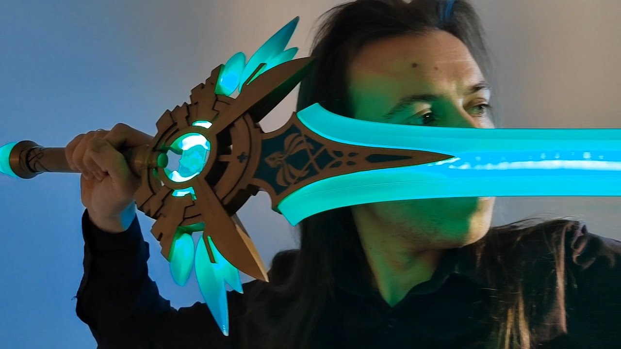 Создание меча Skyward Blade из Genshin Impact