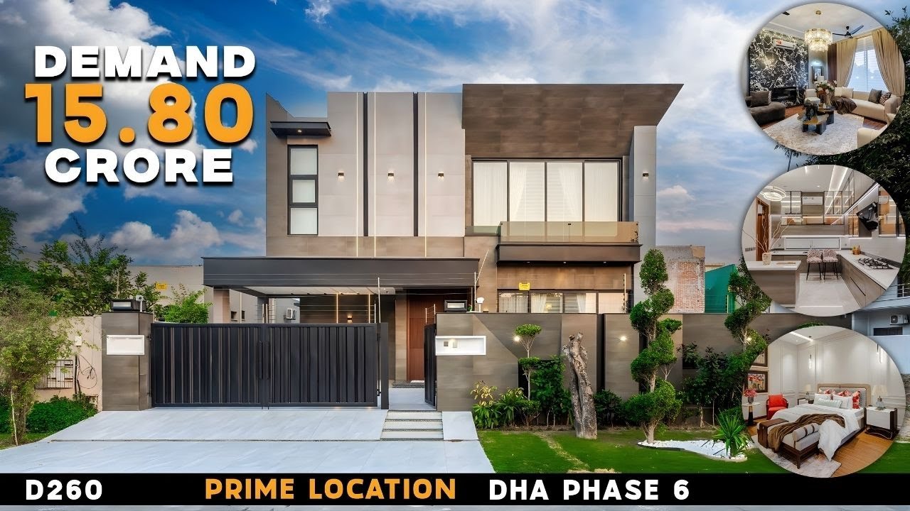 Full Luxury Home Tour | 1 Kanal Ultra Modern Furnished House in DHA Phase 6 Lahore