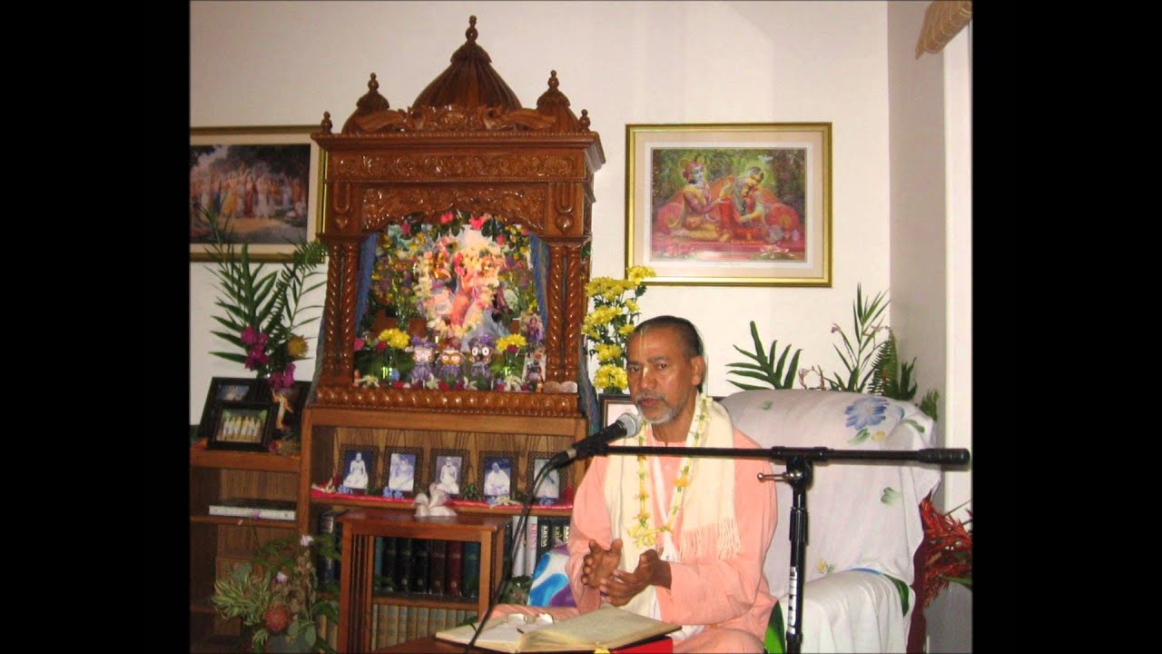 Sripad BV Madhava Maharaja ~ Gauraga Bolite Ha'be ~ 1/24/14