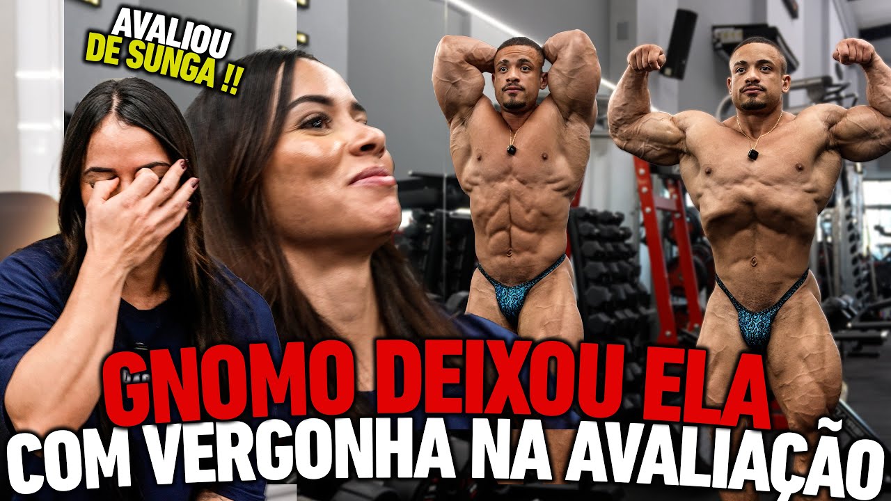 GNOMO DEIXOU ELA COM VERGONHA NA AVALIAÇÃO DE SHAPE !!!