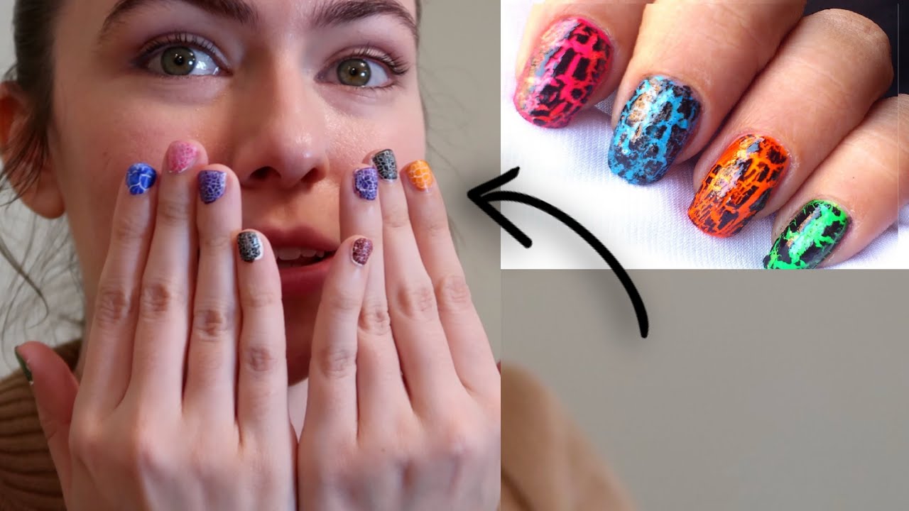 Crackle Nails need to make a comeback