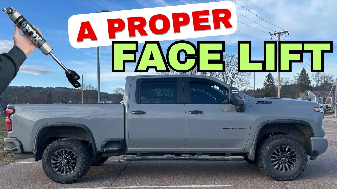 2024 Silverado 2500 HD with a Cognito Leveling Kit and 35s!