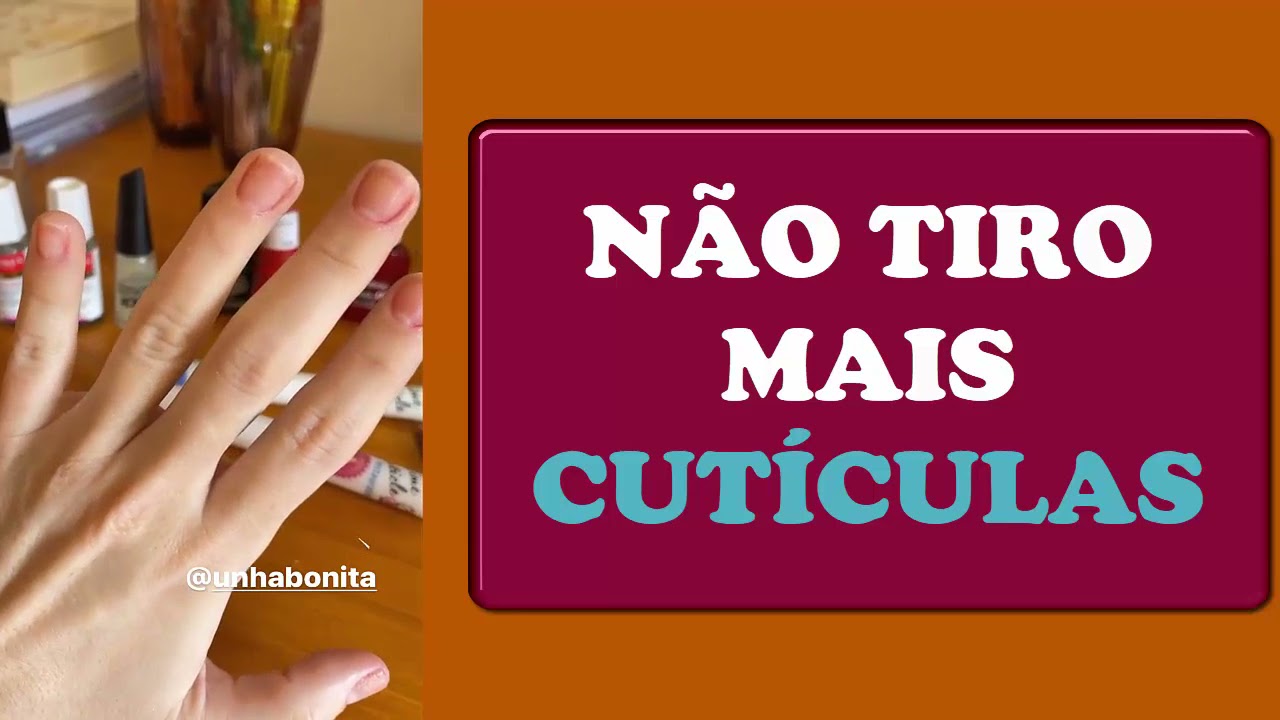 N&Atilde;O TIRO MAIS CUT&Iacute;CULAS | LARA NESTERUK 💅