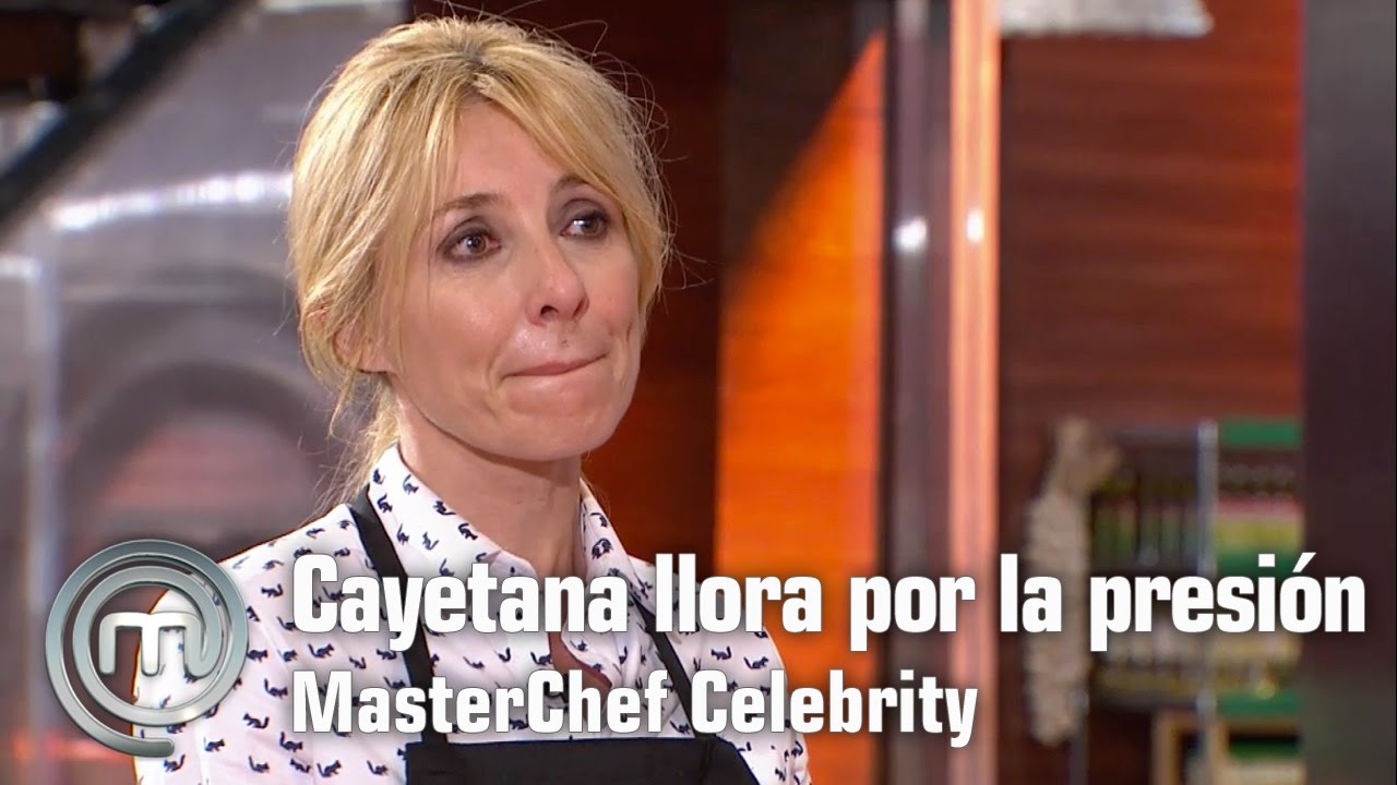 Cayetana llora por la presión de la cocina | MasterChef Celebrity | Programa 4